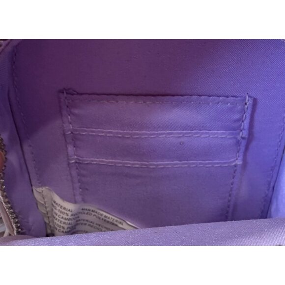 No Boundaries Rounded Phone Crossbody Lavender Color 100% Recycled Polyester-NWT - Picture 11 of 15